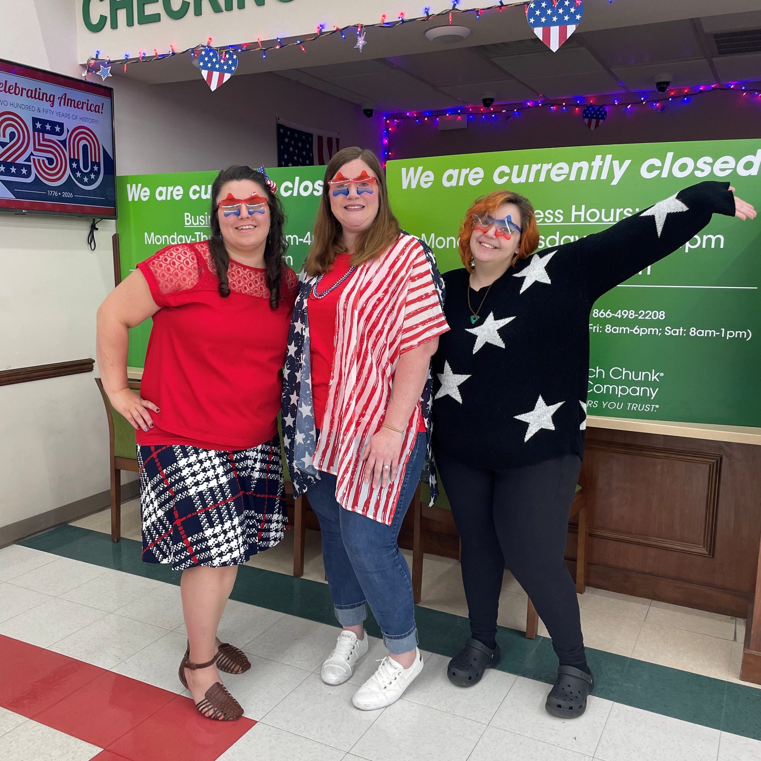 America 250 Spirit Week Nesquehoning Branch