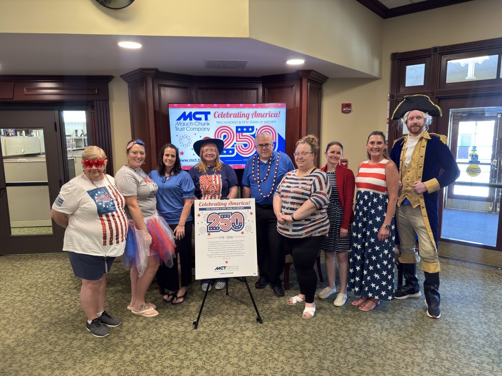 America 250 Spirit Week North Street Jim Thorpe Branch